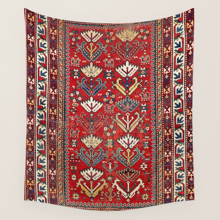 Genje Central Caucasus Rug Print Wall Tapestry Gallery Image 4
