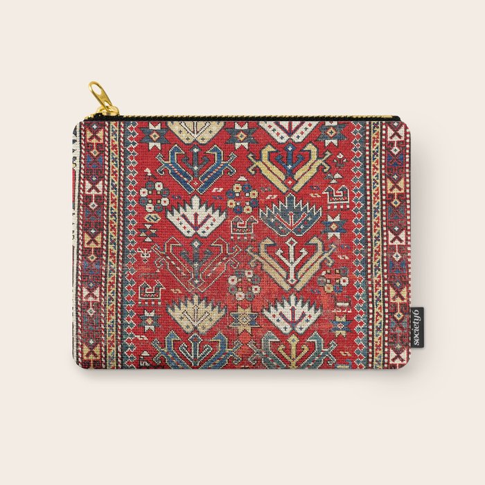 Genje Central Caucasus Rug Print Carry All Pouch Gallery Image 1