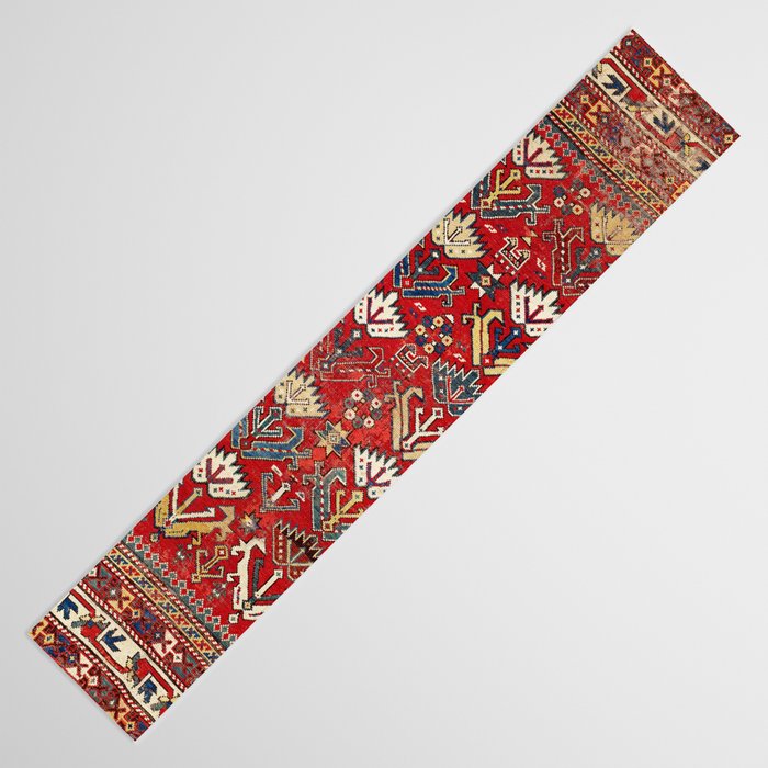 Genje Central Caucasus Rug Print Table Runner Gallery Image 3