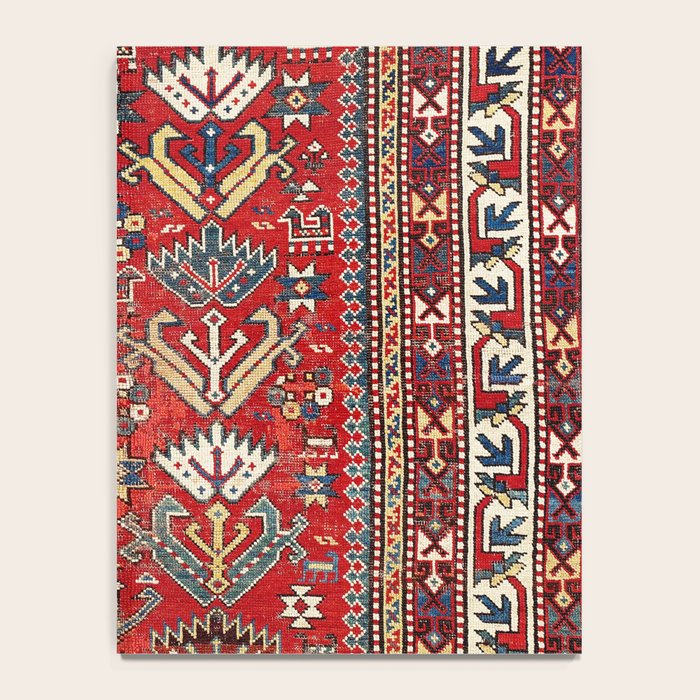Genje Central Caucasus Rug Print Notebook Gallery Image 4