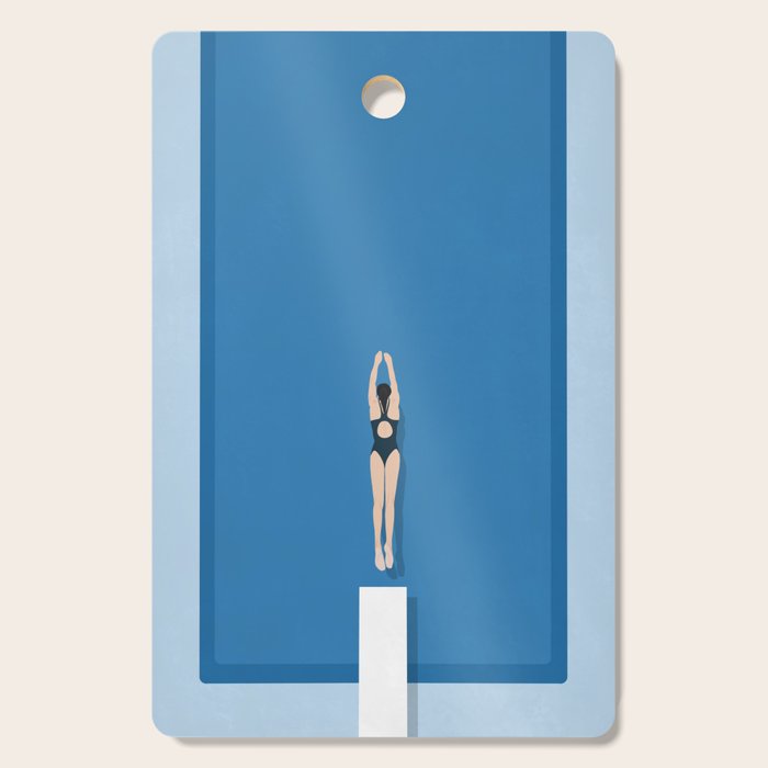 Pool Day Cutting Board Gallery Image 1