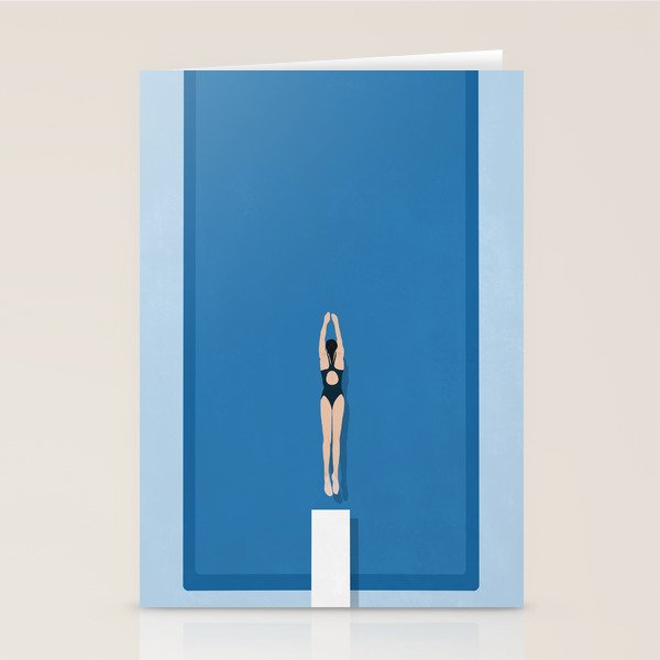 Pool Day Stationery Card Gallery Image 1