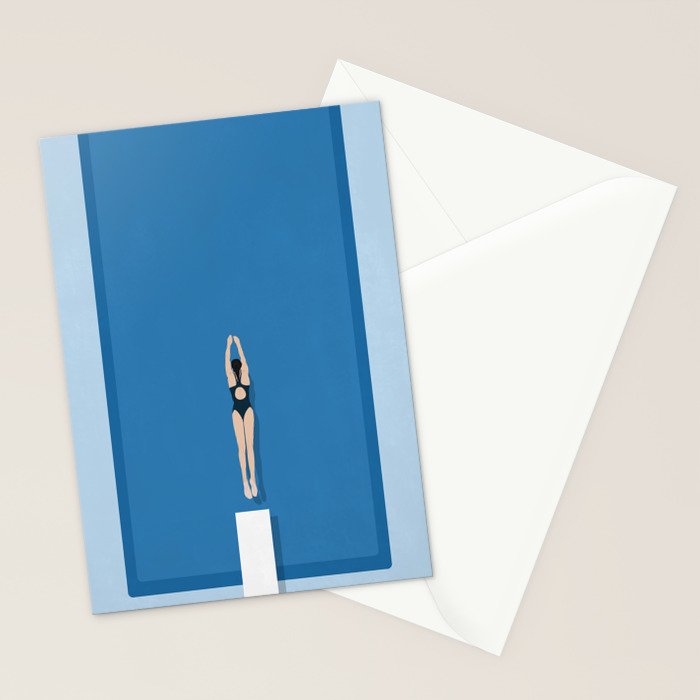 Pool Day Stationery Card Gallery Image 2