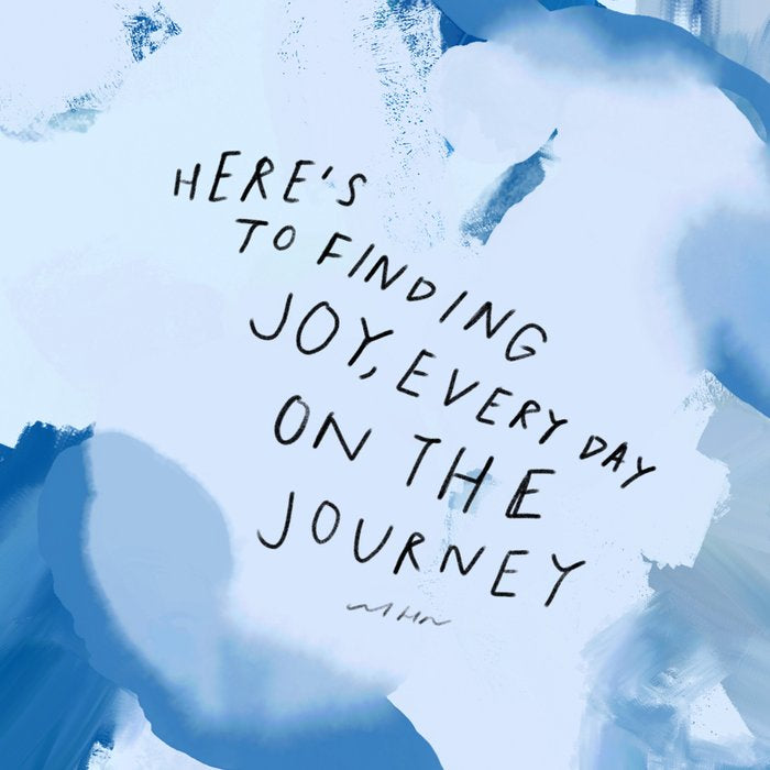 "Here's To Finding Joy, Every Day On The Journey" Coffee Mug Gallery Image 2