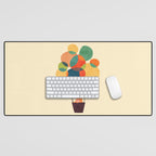 Whimsical Hot Air Balloon Desk Mat Gallery Image 1