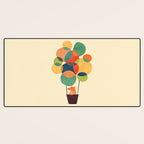 Whimsical Hot Air Balloon Desk Mat Gallery Image 3