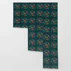 Joy Wreath - Teal Wallpaper Gallery Image 3
