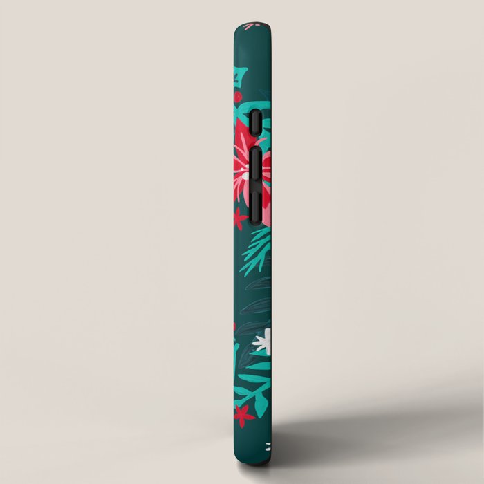 Joy Wreath - Teal iPhone Case Gallery Image 2