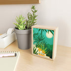 Exotic Garden Nightscape Tropics Mini Art Print Gallery Image 2
