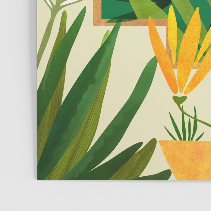 Exotic Garden Nightscape Tropics Poster Gallery Image 3