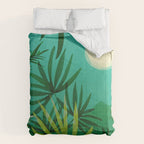Exotic Garden Nightscape Tropics Comforter Gallery Image 6