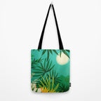 Exotic Garden Nightscape Tropics Tote Bag Gallery Image 2