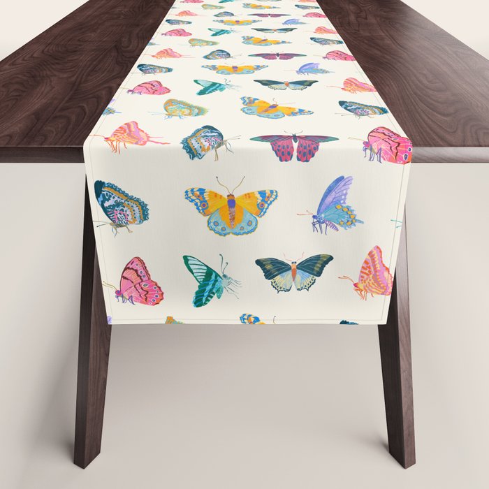Tropical Butterflies Table Runner Gallery Image 1