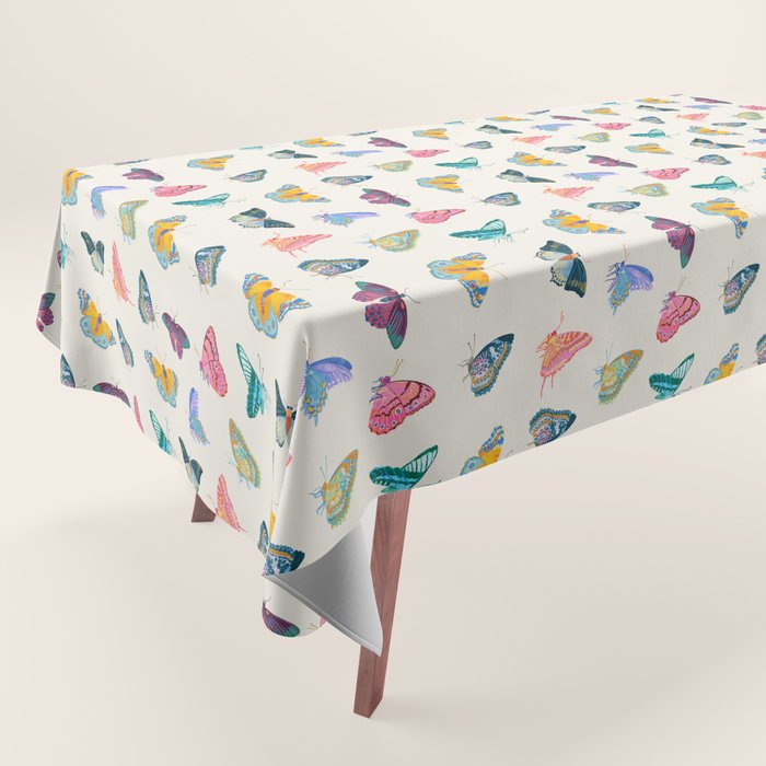 Tropical Butterflies Tablecloth Gallery Image 1