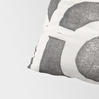 Linocut Abstract #2 Pillow Sham Gallery Image 4