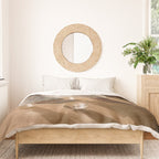 THE GAME - digital artwork by Yana Potter, 70s and 60s aesthetic , vintage feeling , disco vibes Duvet Cover Gallery Image 3