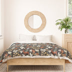 Christmas holiday night III Duvet Cover Gallery Image 3