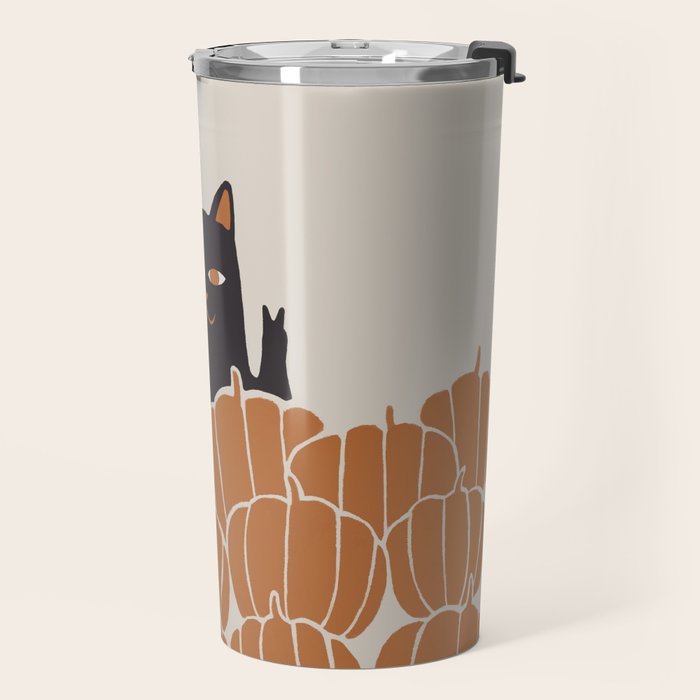 Hidden Cat 46 autumn v2 Travel Mug Gallery Image 2