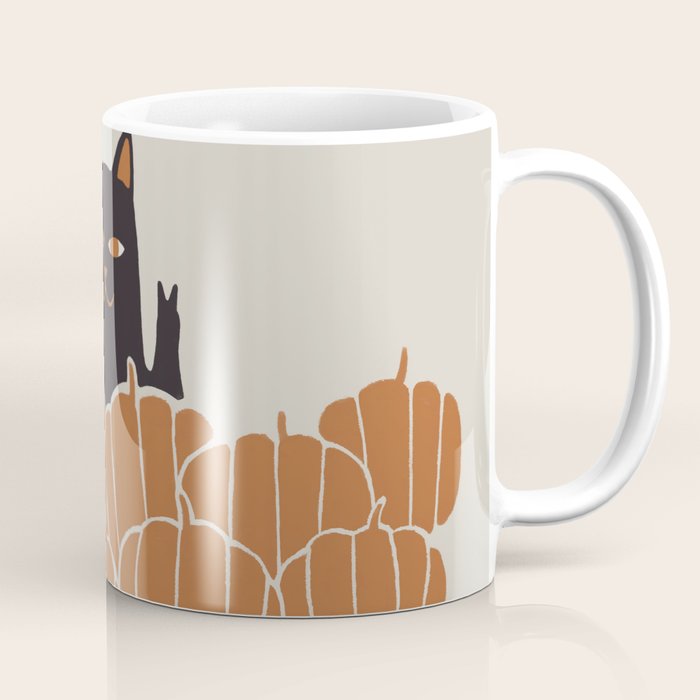 Hidden Cat 46 autumn v2 Coffee Mug Gallery Image 1
