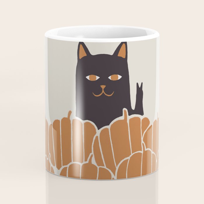Hidden Cat 46 autumn v2 Coffee Mug Gallery Image 4