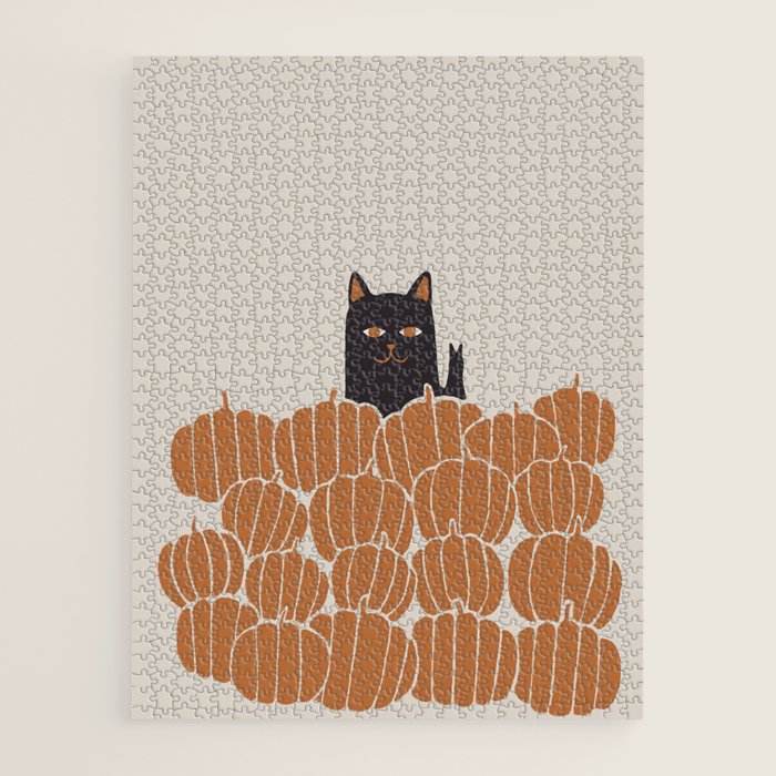 Hidden Cat 46 autumn v2 Jigsaw Puzzle Gallery Image 2