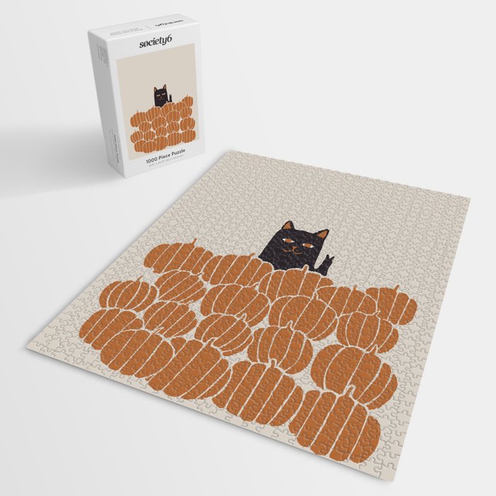 Hidden Cat 46 autumn v2 Jigsaw Puzzle Gallery Image 2