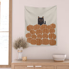 Hidden Cat 46 autumn v2 Wall Tapestry Gallery Image 2