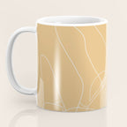 Monstera No2 Yellow Coffee Mug Gallery Image 3
