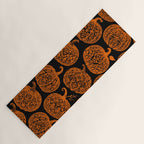 Lace Pumpkin Halloween Pattern Needle Bobbin Crochet Thread Yoga Mat Gallery Image 1