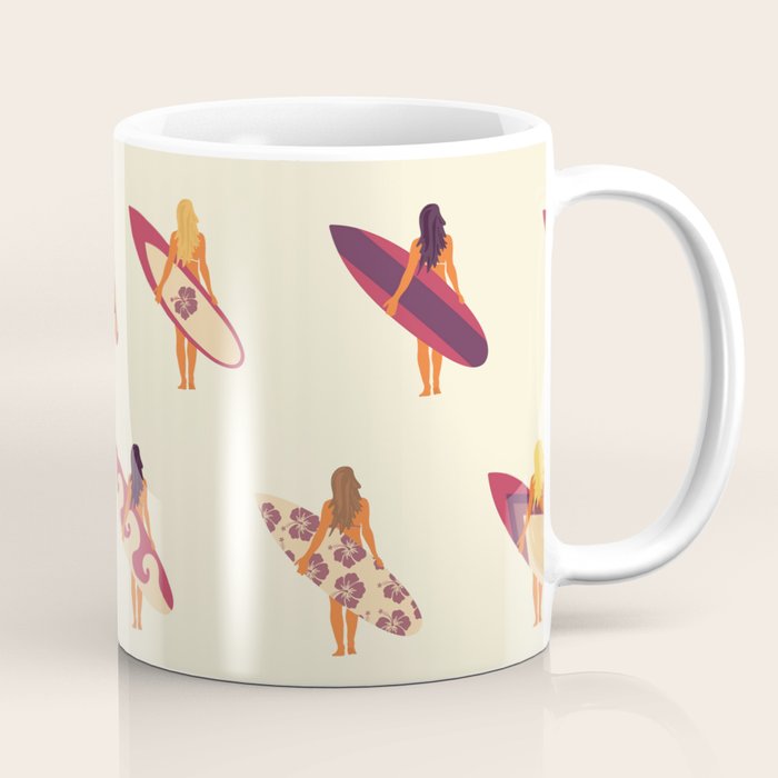 Surfergirls Coffee Mug Gallery Image 1