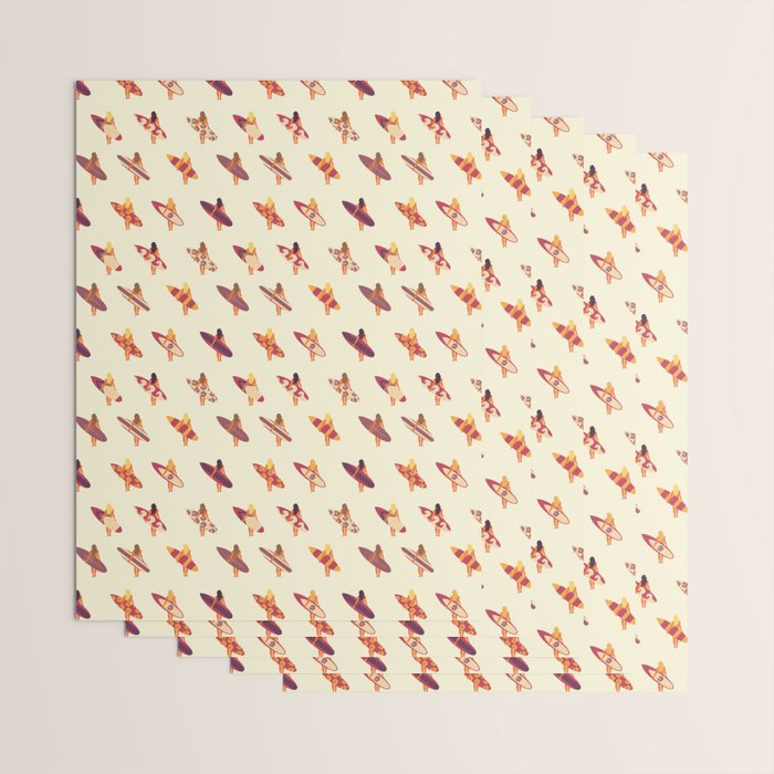 Surfergirls Wrapping Paper Gallery Image 3