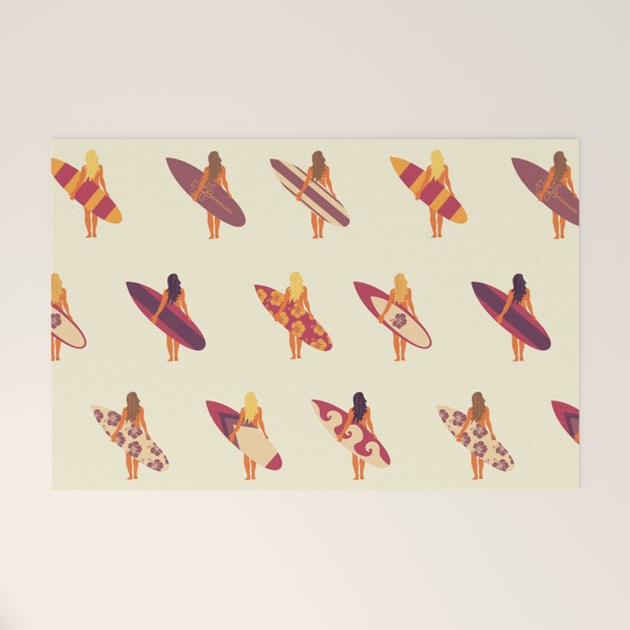 Surfergirls Welcome Mat Gallery Image 1