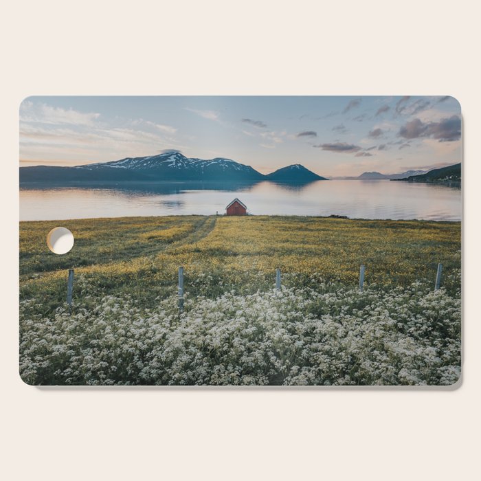 Nordic Summer - Landscape and Nature Photography Cutting Board Gallery Image 1