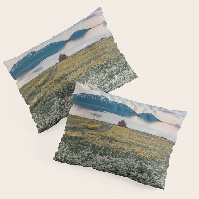 Nordic Summer - Landscape and Nature Photography Pillow Sham Gallery Image 3