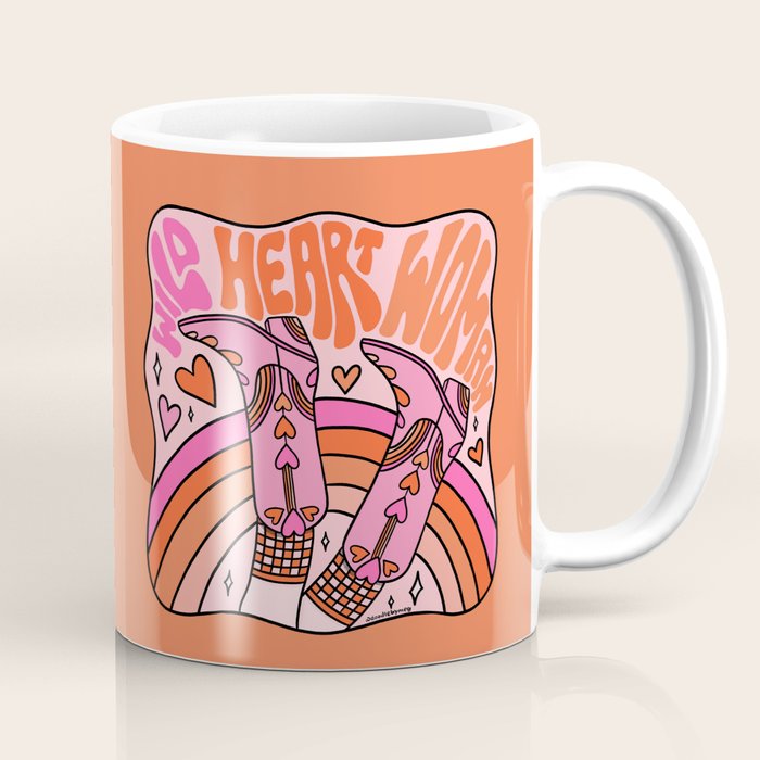 Wild Heart Woman Coffee Mug Gallery Image 1