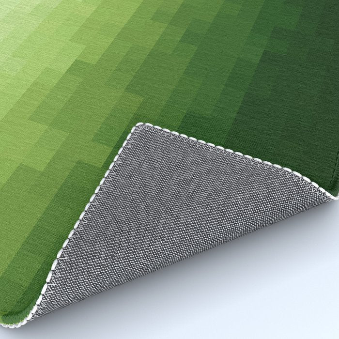 Gradient Pixel Green Rug Gallery Image 4