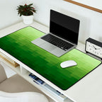 Gradient Pixel Green Desk Mat Gallery Image 2