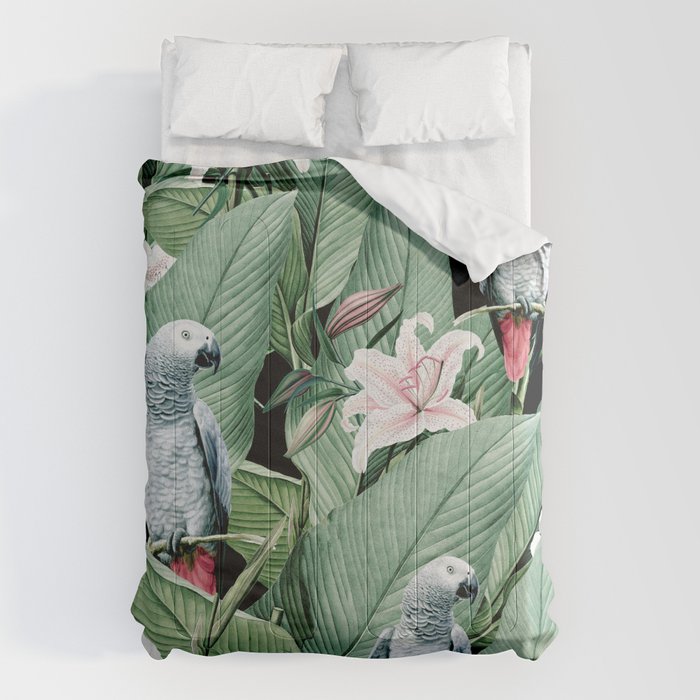 Tropical flight Comforter Gallery Image 1