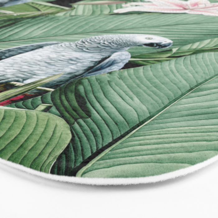 Tropical flight Bath Mat Gallery Image 3