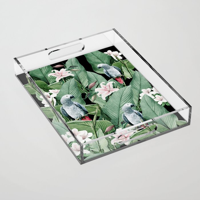 Tropical flight Acrylic Tray Gallery Image 1