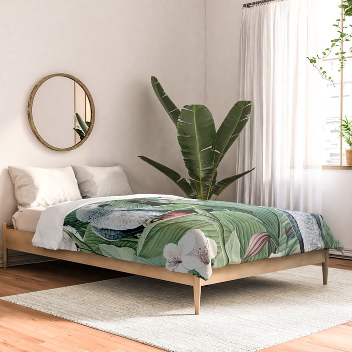 Tropical flight Comforter Gallery Image 2