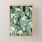 Tropical flight Mini Art Print Gallery Image 1