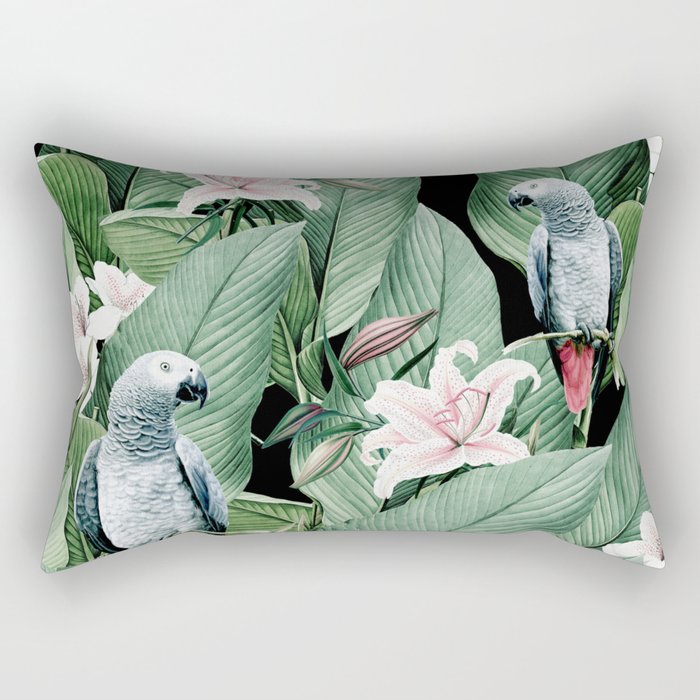 Tropical flight Rectangular Pillow Gallery Image 2