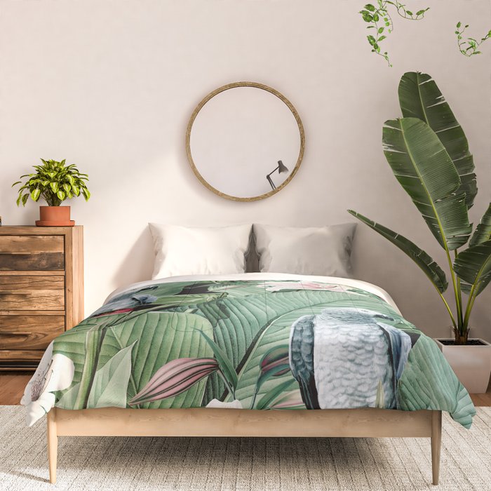 Tropical flight Comforter Gallery Image 3