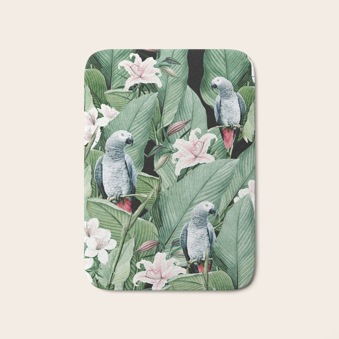 Tropical flight Bath Mat Gallery Image 1