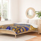 Klimt Tabby Cat with Green Eyes Duvet Cover Gallery Image 2
