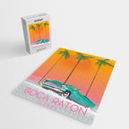 Boca Raton Florida travel poster Jigsaw Puzzle Gallery Image 2