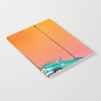 Boca Raton Florida travel poster Notebook Gallery Image 2