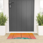 Boca Raton Florida travel poster Welcome Mat Gallery Image 3
