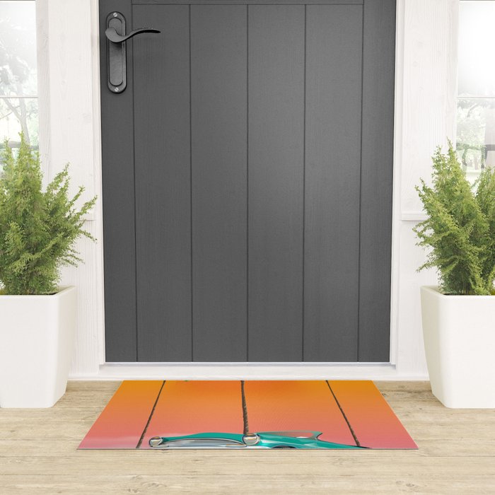 Boca Raton Florida travel poster Welcome Mat Gallery Image 3